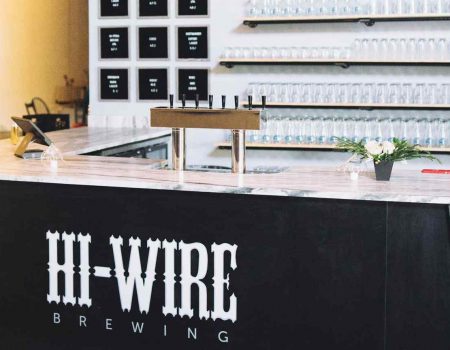 The Event Space at Hi-Wire Brewing