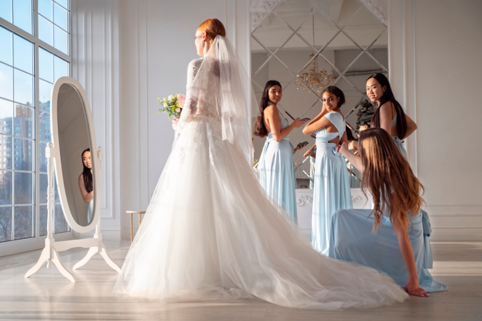 Elegant Wedding Dress,a-line Wedding Dress, Satin Long Sleeves Wedding Dress,minimalist  Bridal Dress,open Back Bridal Gown,satin Bridal Gown - Etsy Singapore